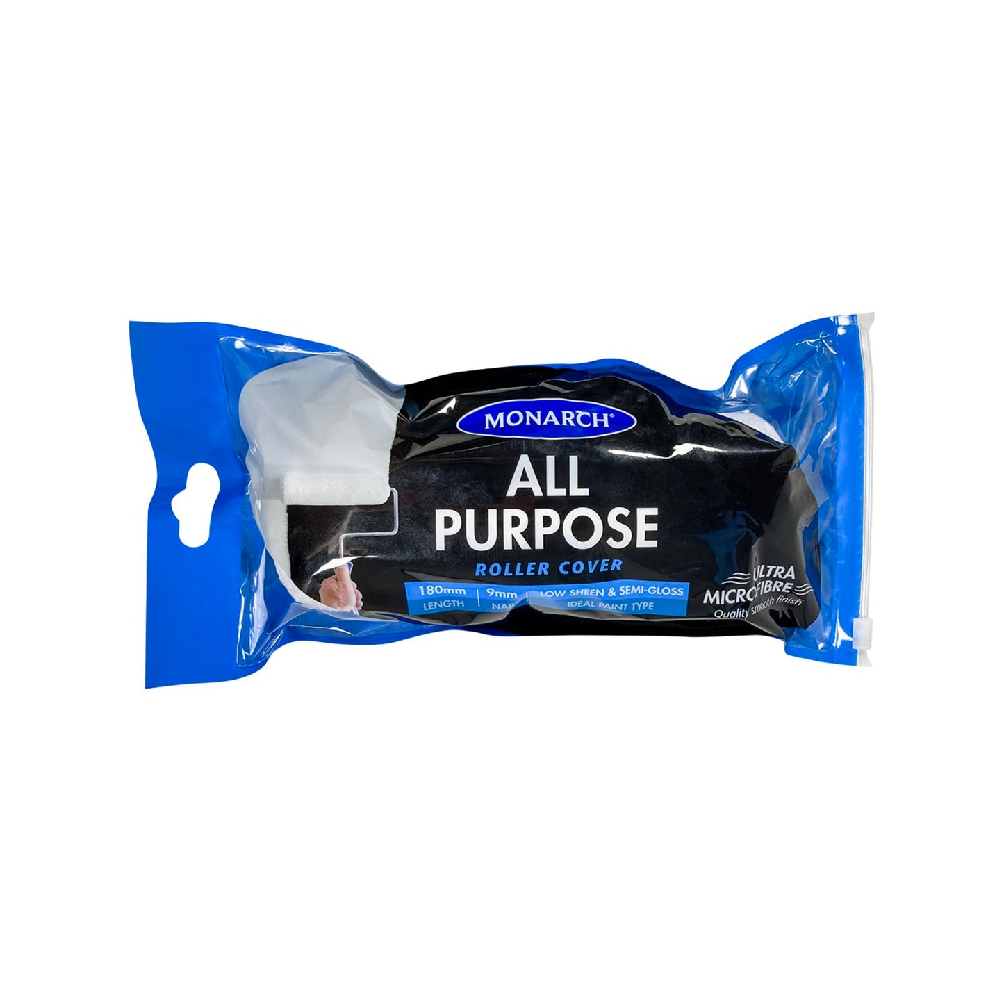 Monarch Ultra Microfibre Roller Cover - 180mm - 9mm