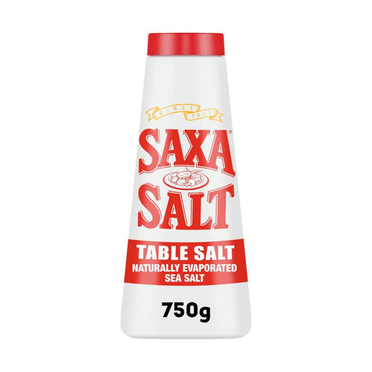 Saxa Table Salt Shaker - 750g