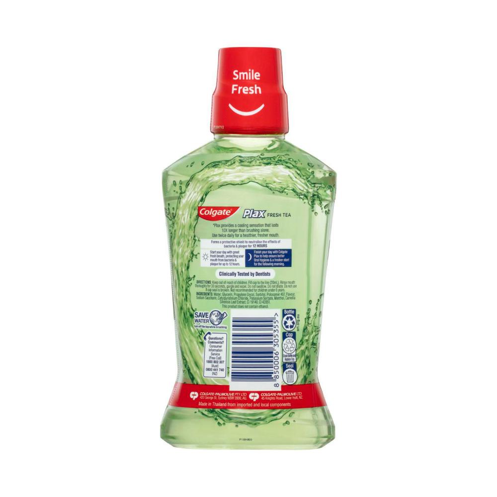 Colgate Plax Mouthwash Fresh Tea - 500mL