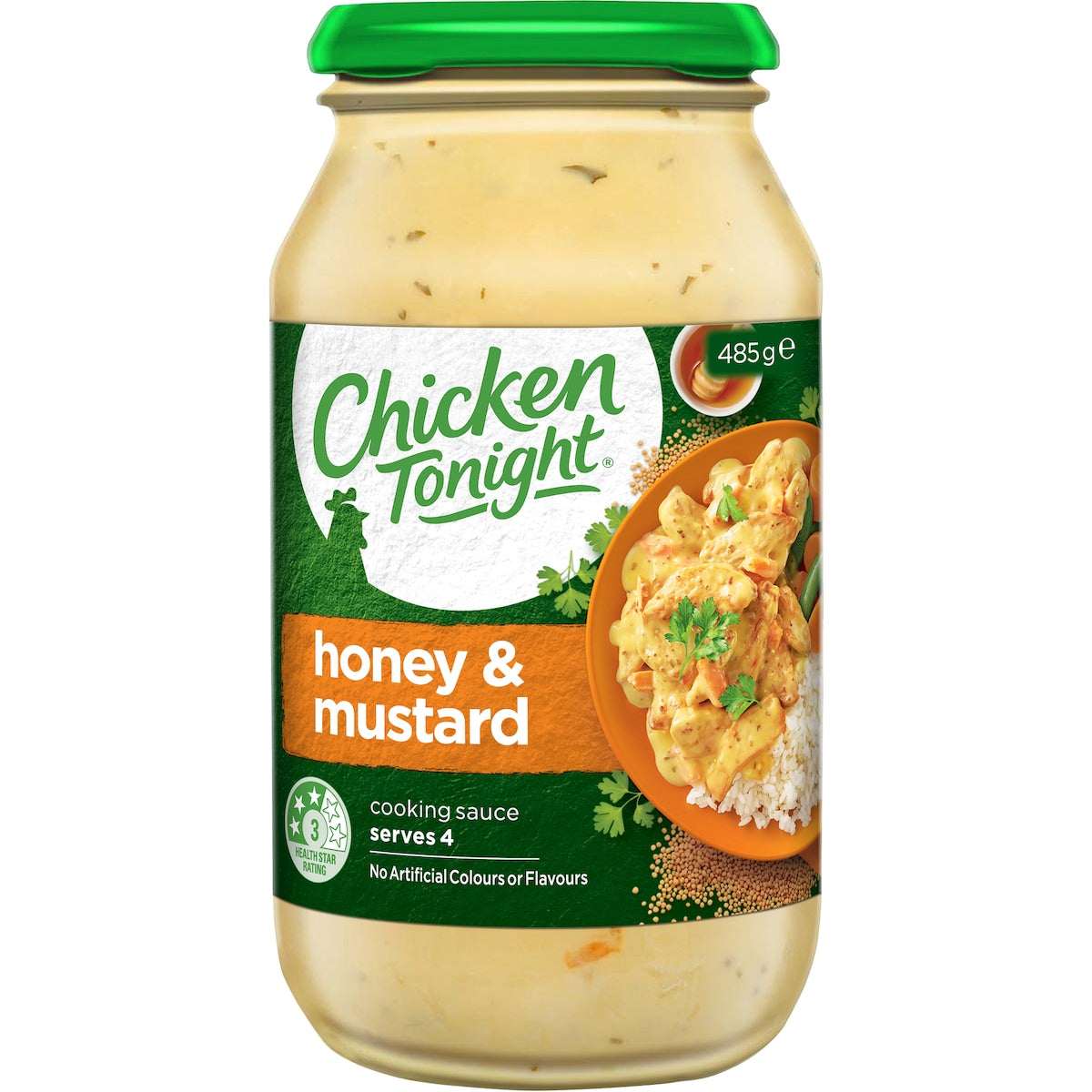 Chicken Tonight Simmer Sauce Honey & Mustard 485g