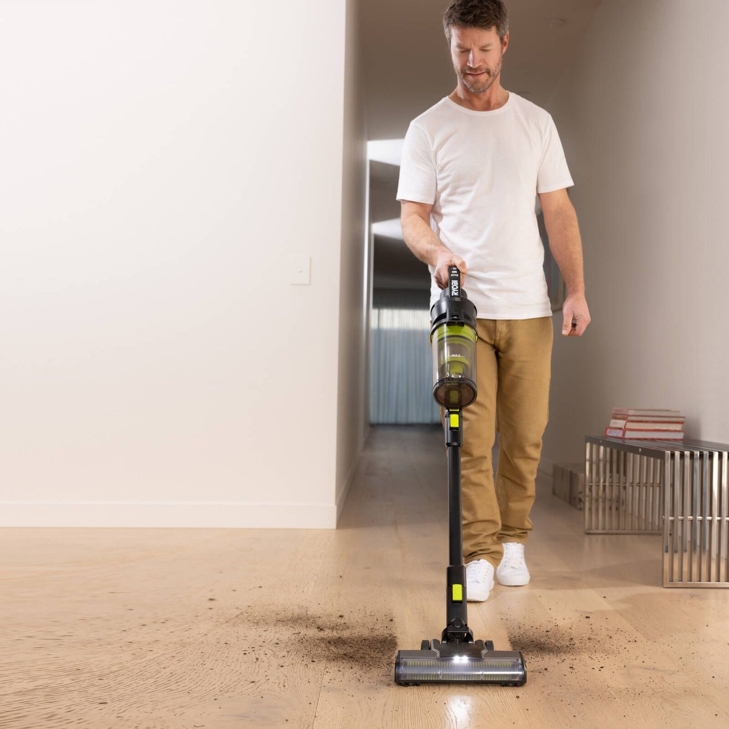 Ryobi ONE+ HP Stick Vacuum - Tool Only - 800ml - Black