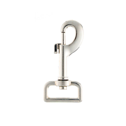 Taskmaster Square Swivel Snap Hook - 25mm - Nickel