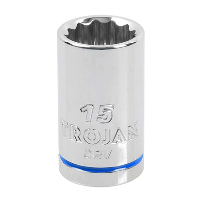 Trojan Socket - 15mm - 1/2" Drive