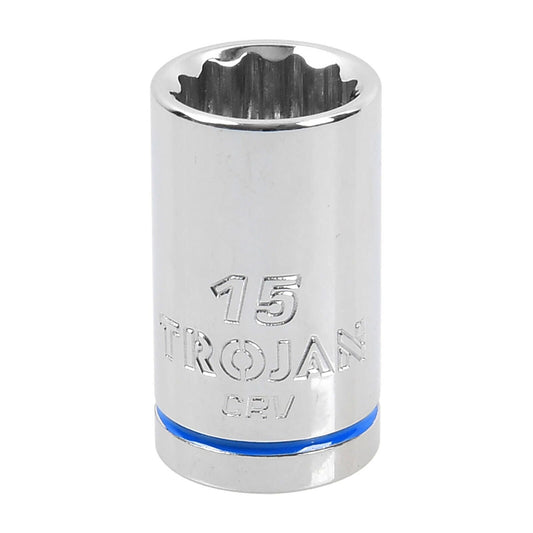 Trojan Socket - 15mm - 1/2" Drive