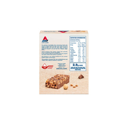 Atkins Low Carb Hazelnut Crisp Bars 185g - 5 pack