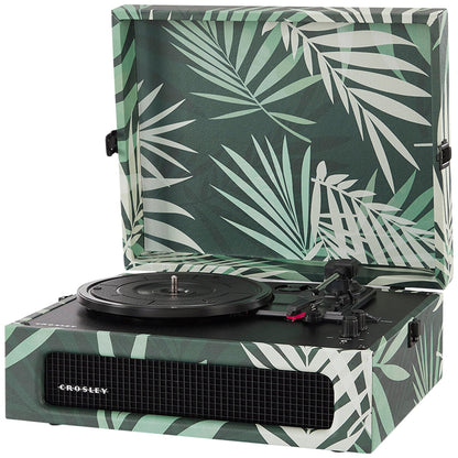 Crosley Voyager Bluetooth Portable Turntable Botanical