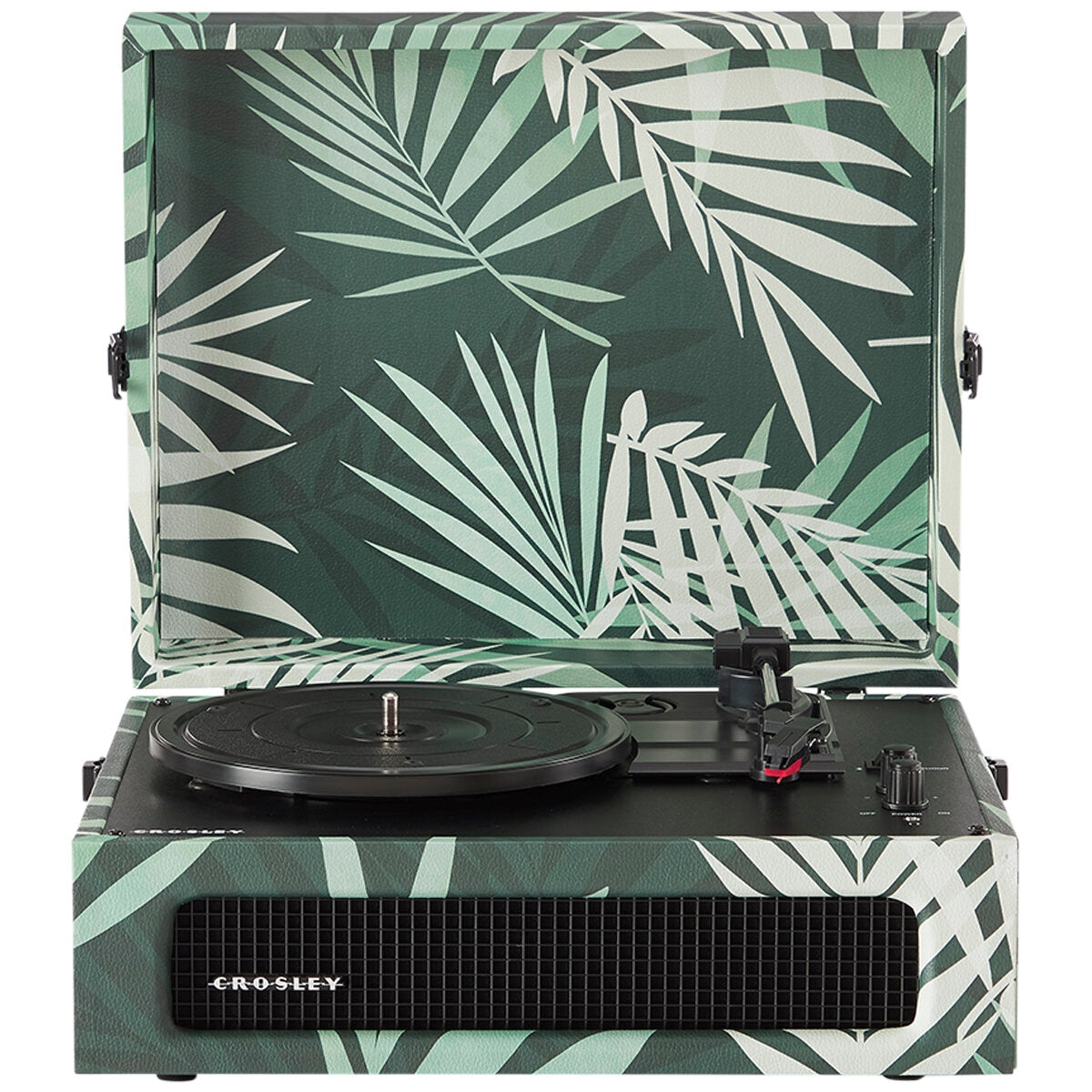 Crosley Voyager Bluetooth Portable Turntable Botanical