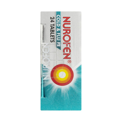 Nurofen Cold & Flu Ibuprofen 200mg Tablets - 24 pack
