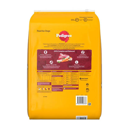 Pedigree Large Breed With Real Beef Dry Dog Food - 8kg
