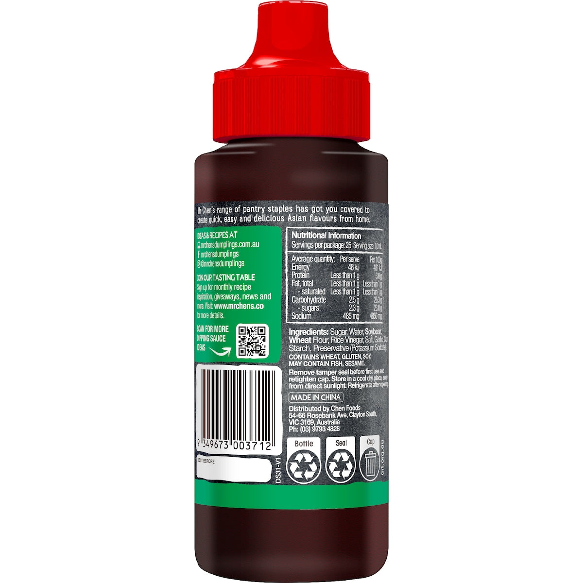 Mr Chens Hoisin Sauce 250ml