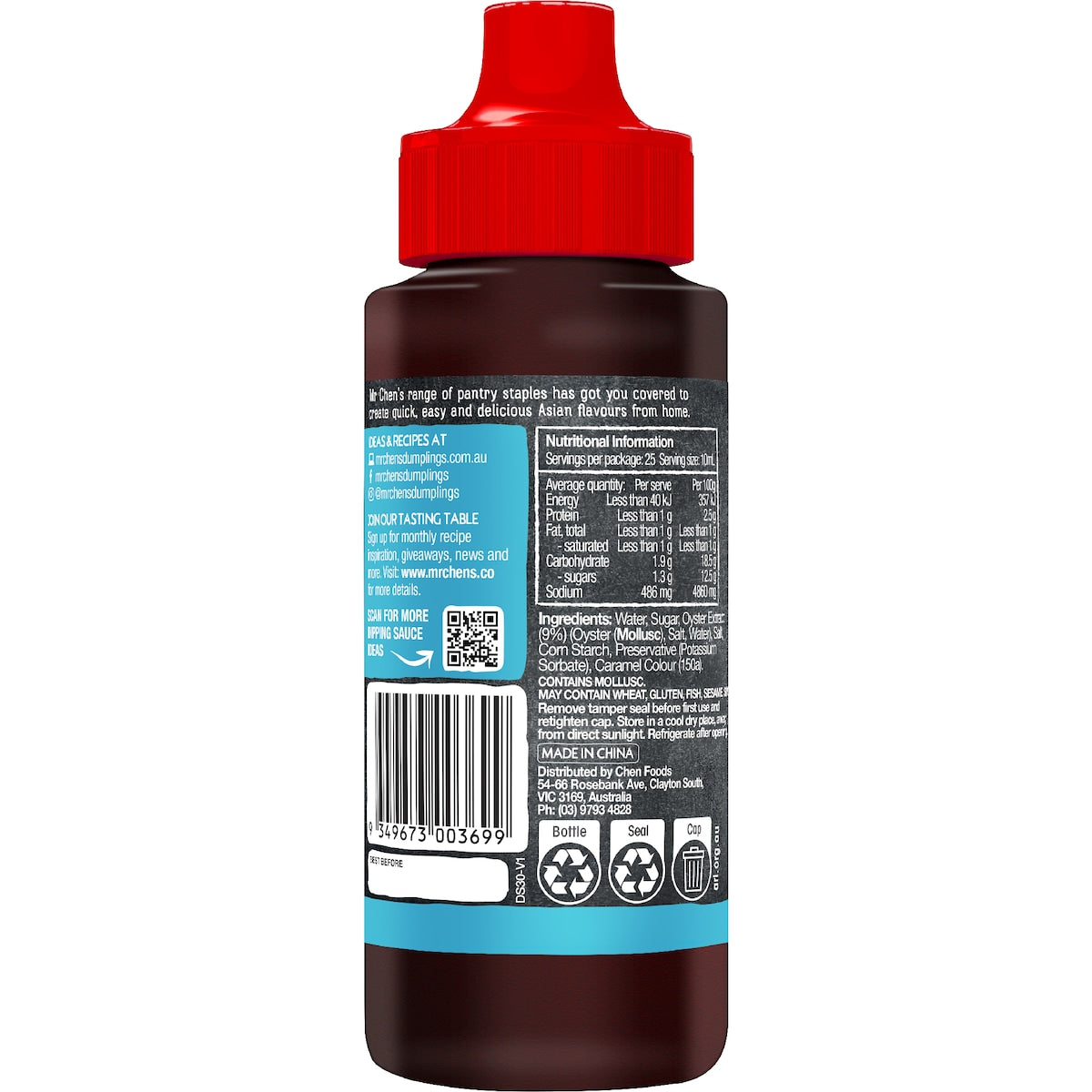 Mr Chens Oyster Sauce 250ml