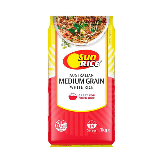 Sunrice Australian Medium Grain White - 1kg