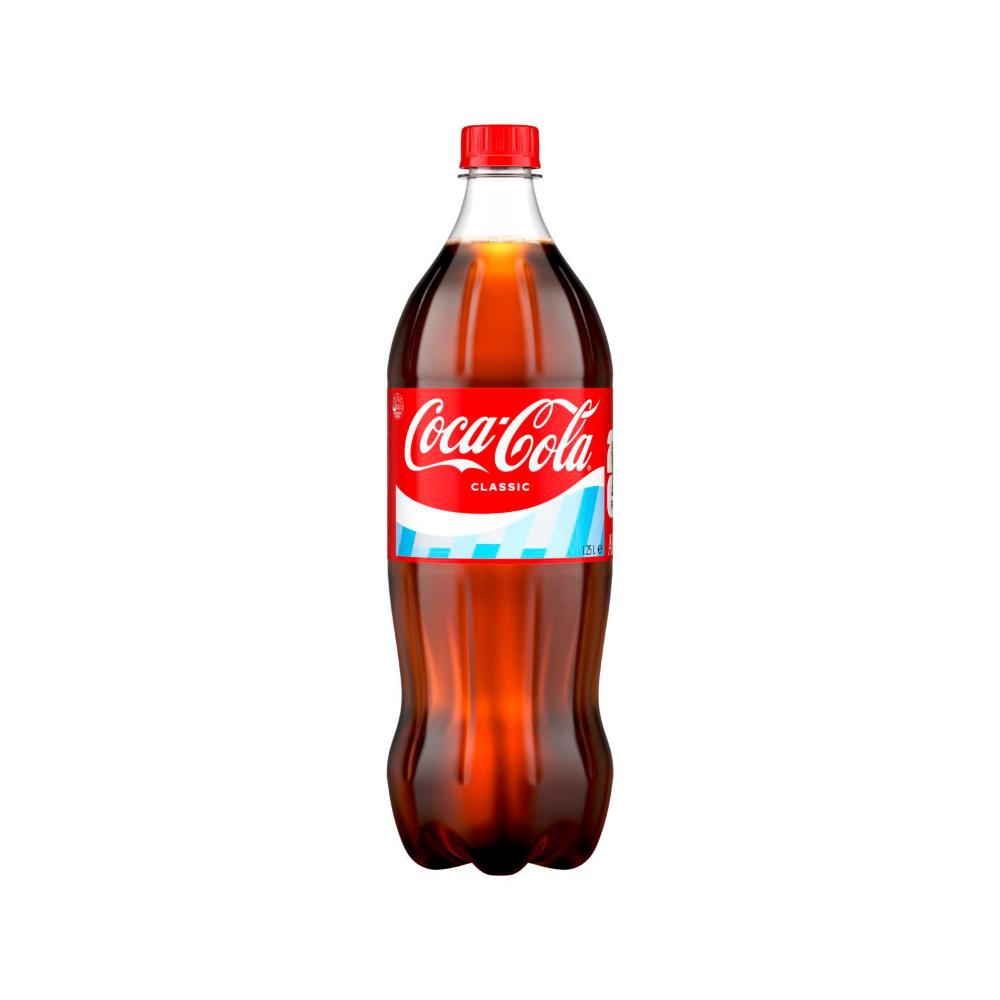 Coca-cola Classic Soft Drink Bottle 1.25l