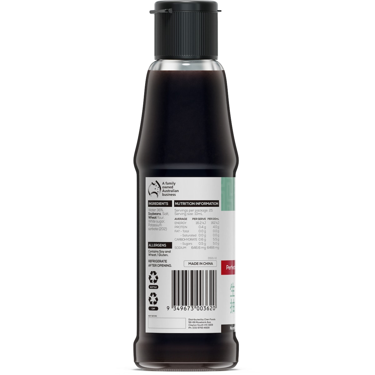 Mr Chens Soy Sauce 250ml