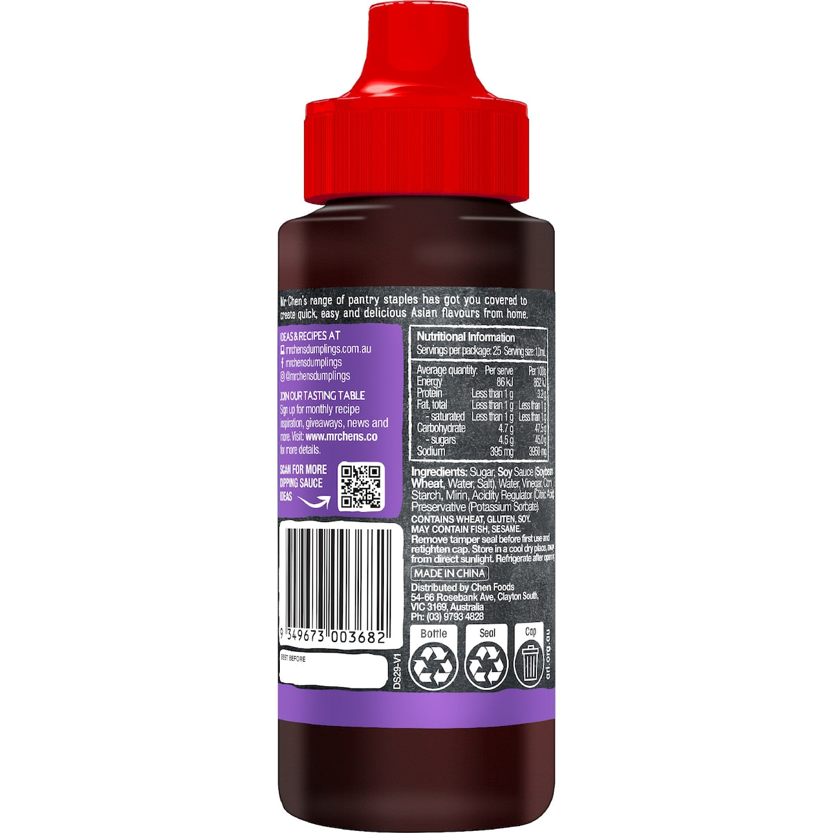 Mr Chens Teriyaki Sauce 250ml