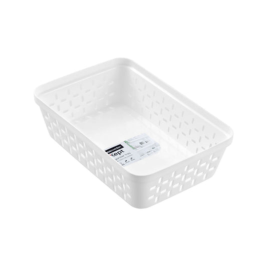 Boxsweden Medium Organiser Tray - 23.5 x 16 x 6.5cm - White