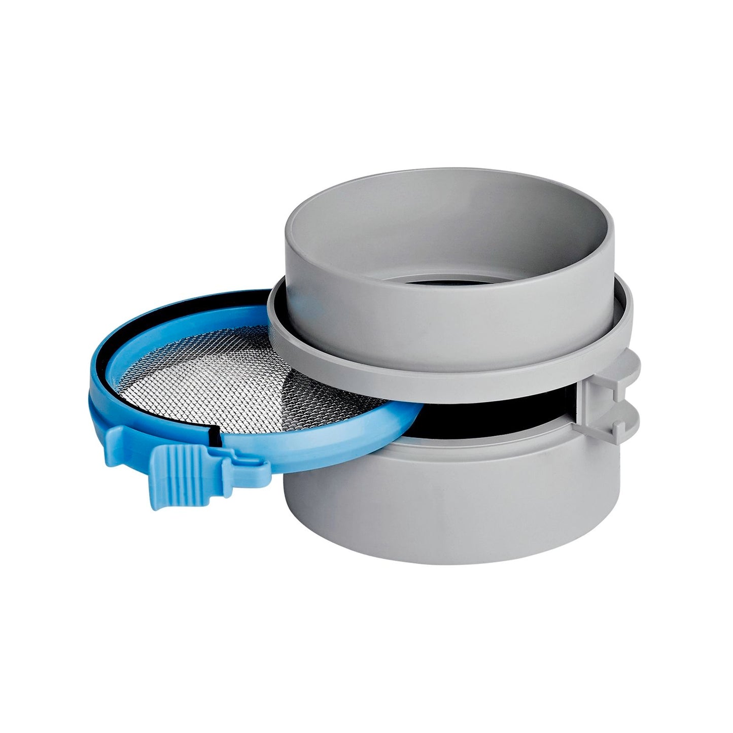 Rain Harvesting Male Female Mozzie Stoppa Hinged Screen - 90mm - Grey