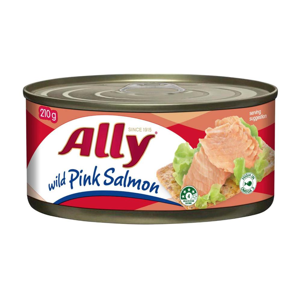Ally Pink Salmon - 210g