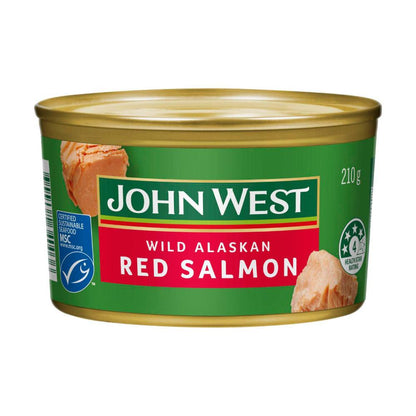 John West Wild Alaskan Red Salmon - 210g