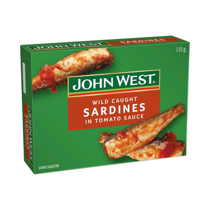 John West Sardines In Tomato Sauce - 110g