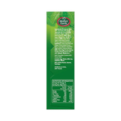 Mother Earth Baked Oaty Slices Chocolate Chip - 240g
