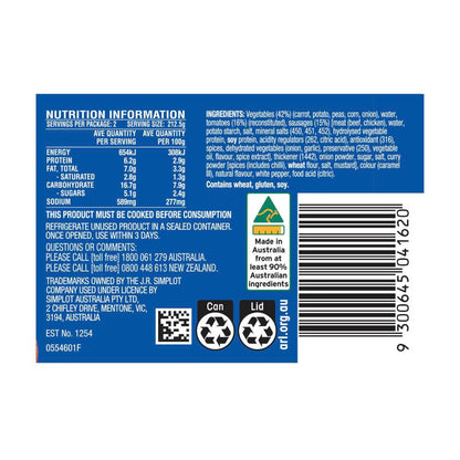 Harvest Vegetables & Sausages - 425g