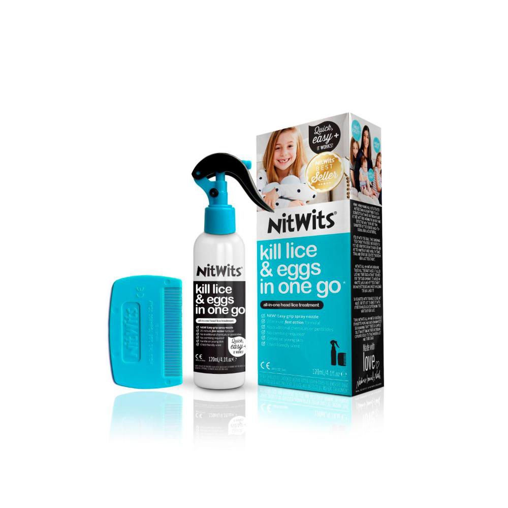 Nitwits Headlice All In One Treatment Spray - 120mL