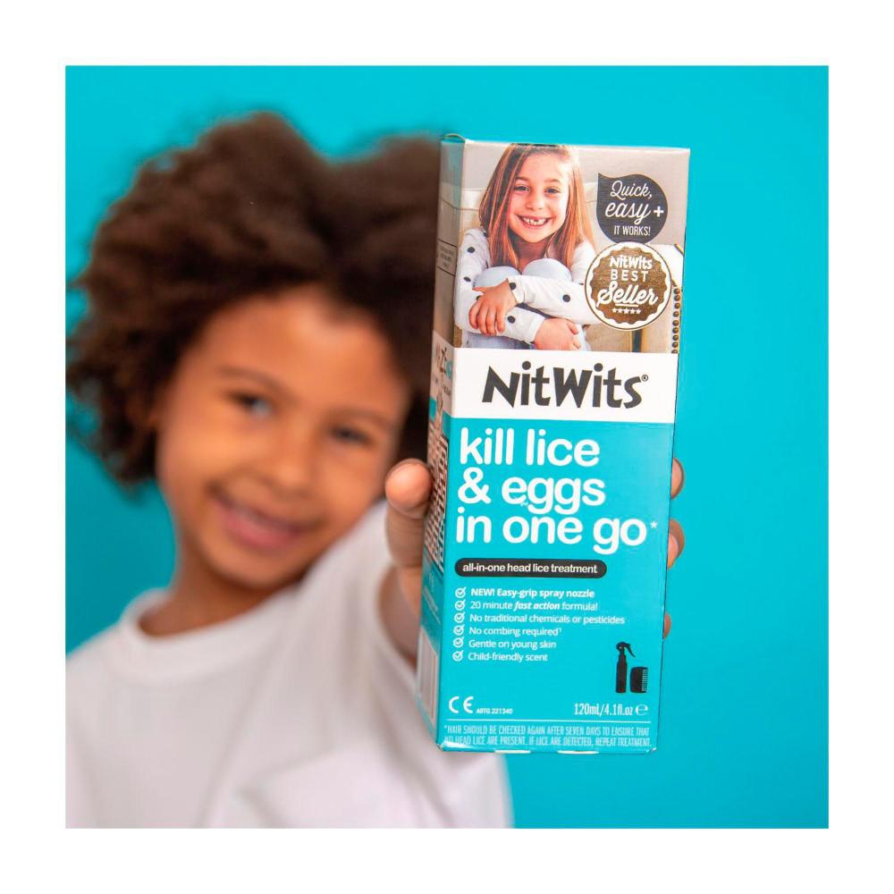 Nitwits Headlice All In One Treatment Spray - 120mL