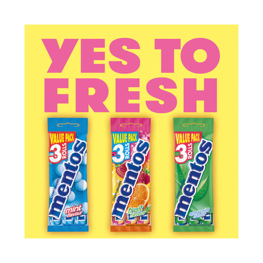 Mentos Multipack Fruit - 112g
