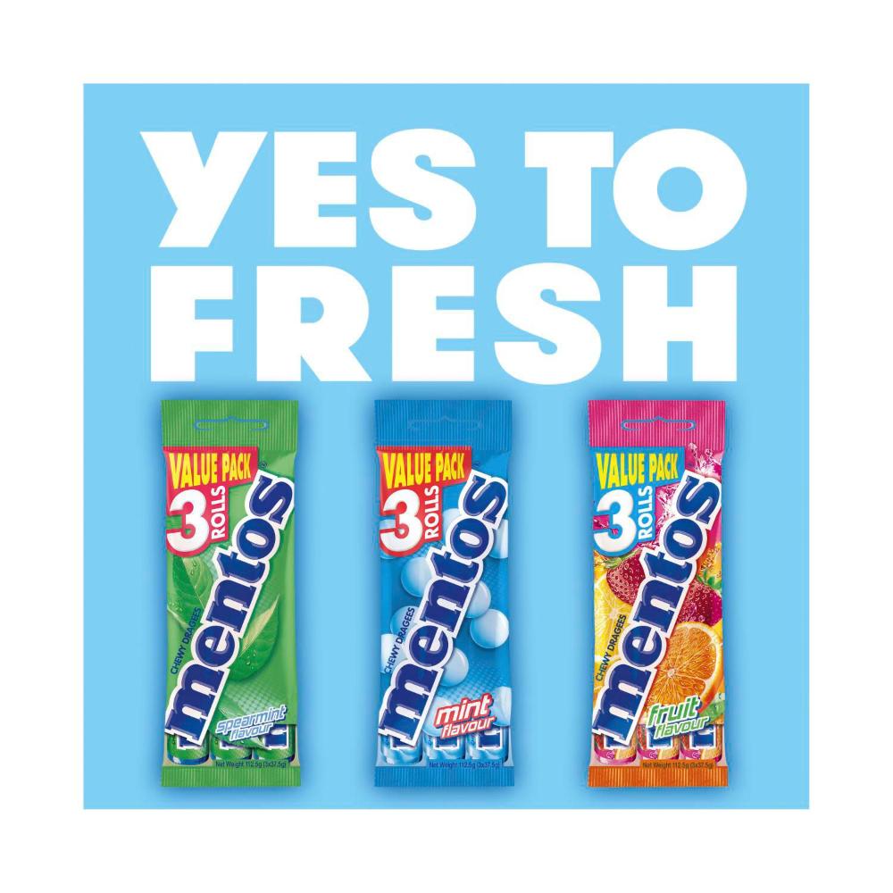 Mentos Multipack Spearmint - 112g