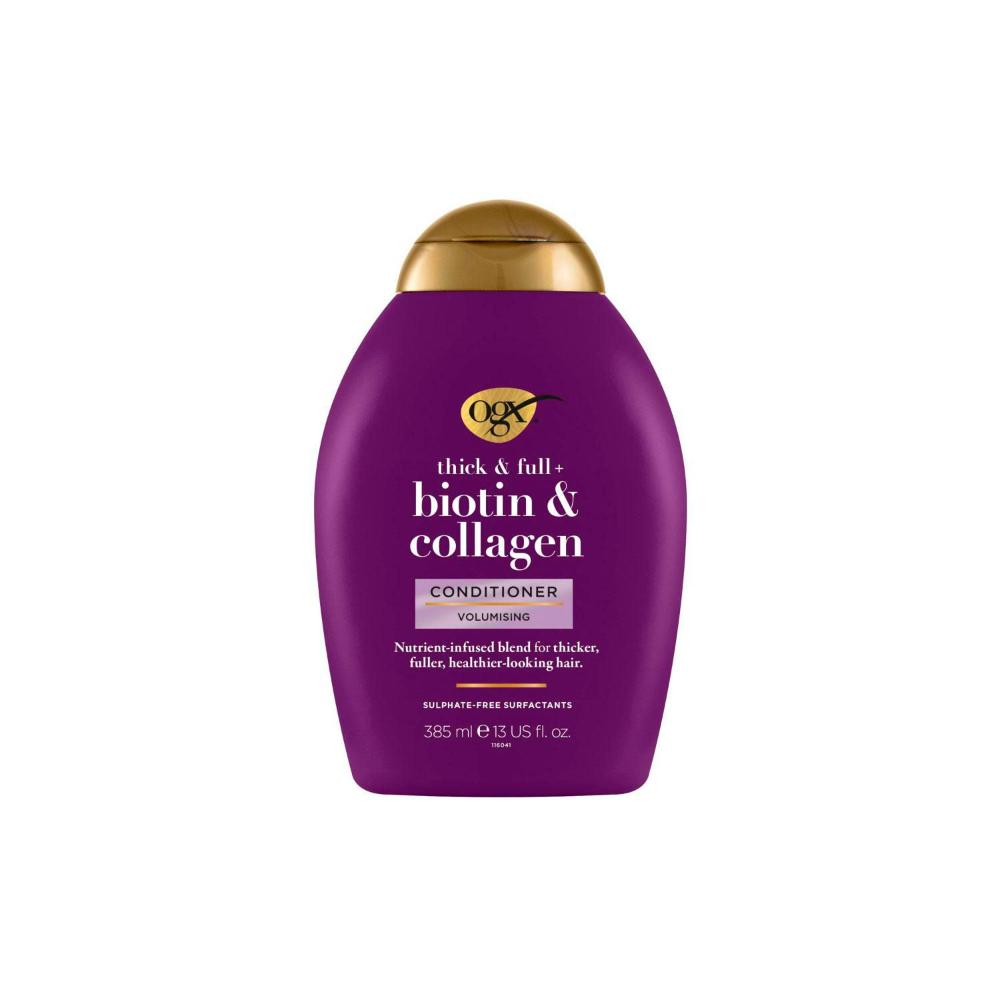 Ogx Thick & Full + Volumising Biotin & Collagen Conditioner For Fine Hair - 385mL