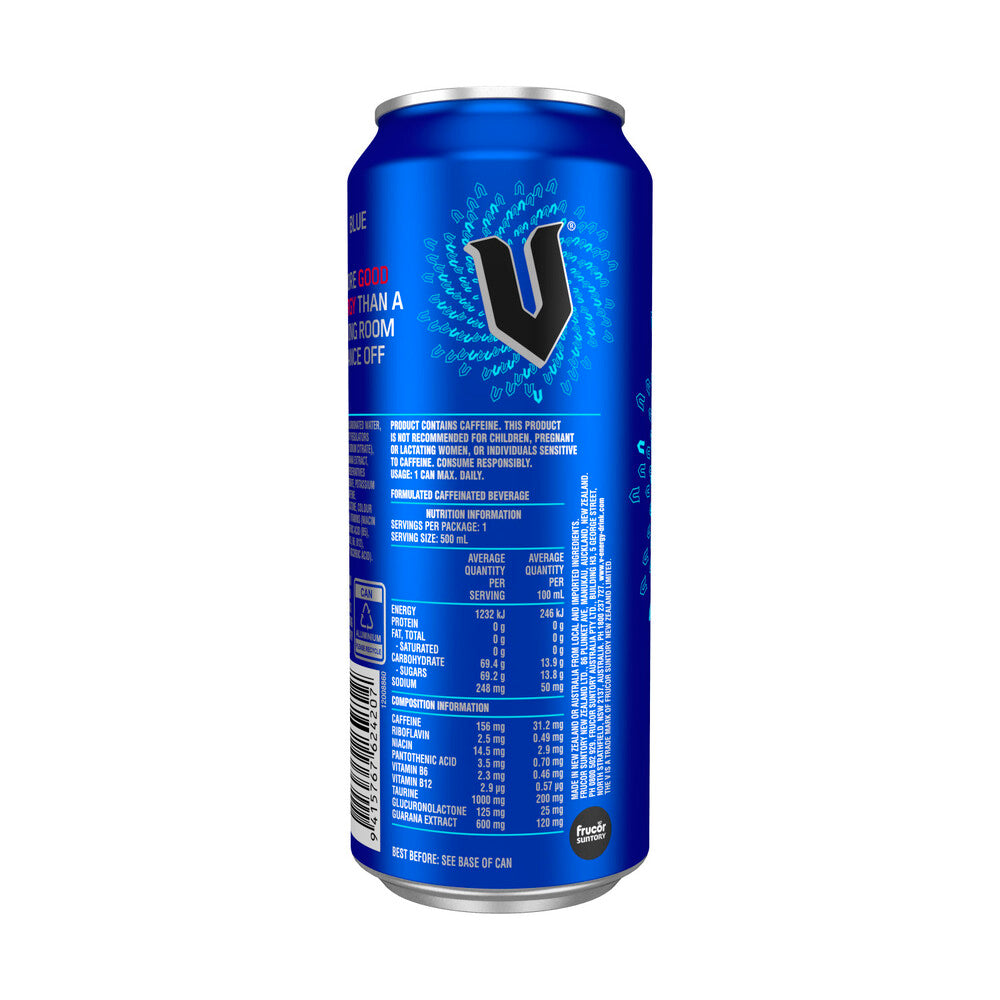 V Energy Drink Blue - 500mL
