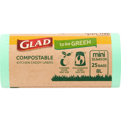 Glad To Be Green Compostable Mini 25 Pack
