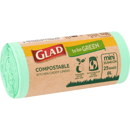 Glad To Be Green Compostable Mini 25 Pack
