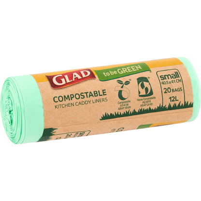 Glad To Be Green Compostable Small 20 Pack