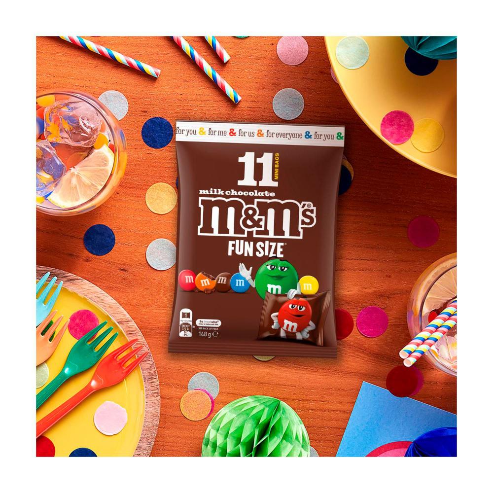 M&M'S Milk Chocolate Party Share Bag 11 Piece - 148g