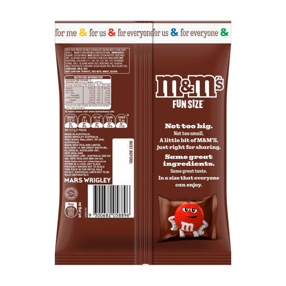 M&M'S Milk Chocolate Party Share Bag 11 Piece - 148g