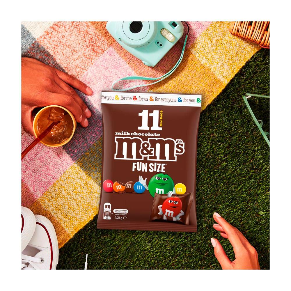 M&M'S Milk Chocolate Party Share Bag 11 Piece - 148g