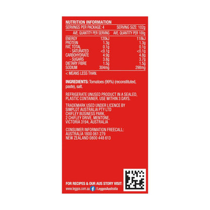 Leggo's Tomato Puree - 410g