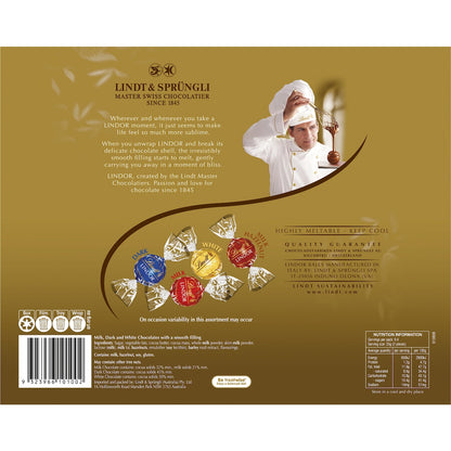 Lindt Lindor Assorted Chocolate Gift Box 235g