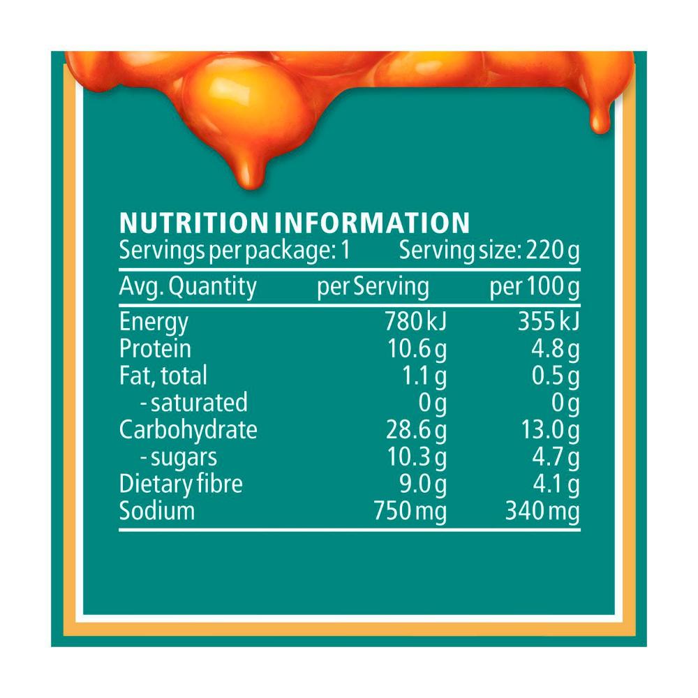 Heinz Canned Baked Beans Tomato Sauce - 220g