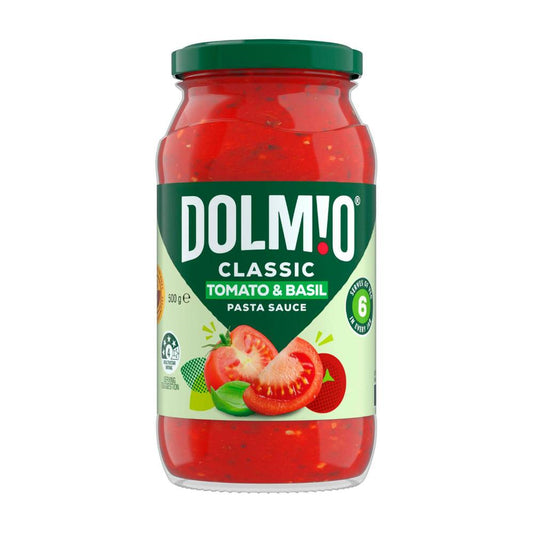 Dolmio assic Basil Pasta Sauce - 500g