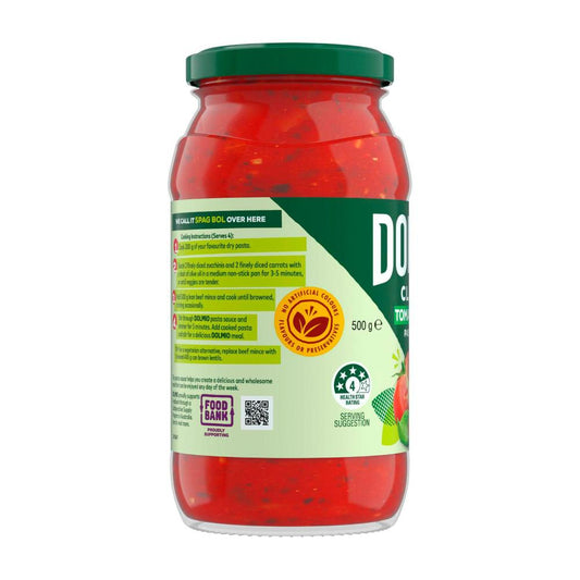 Dolmio assic Basil Pasta Sauce - 500g