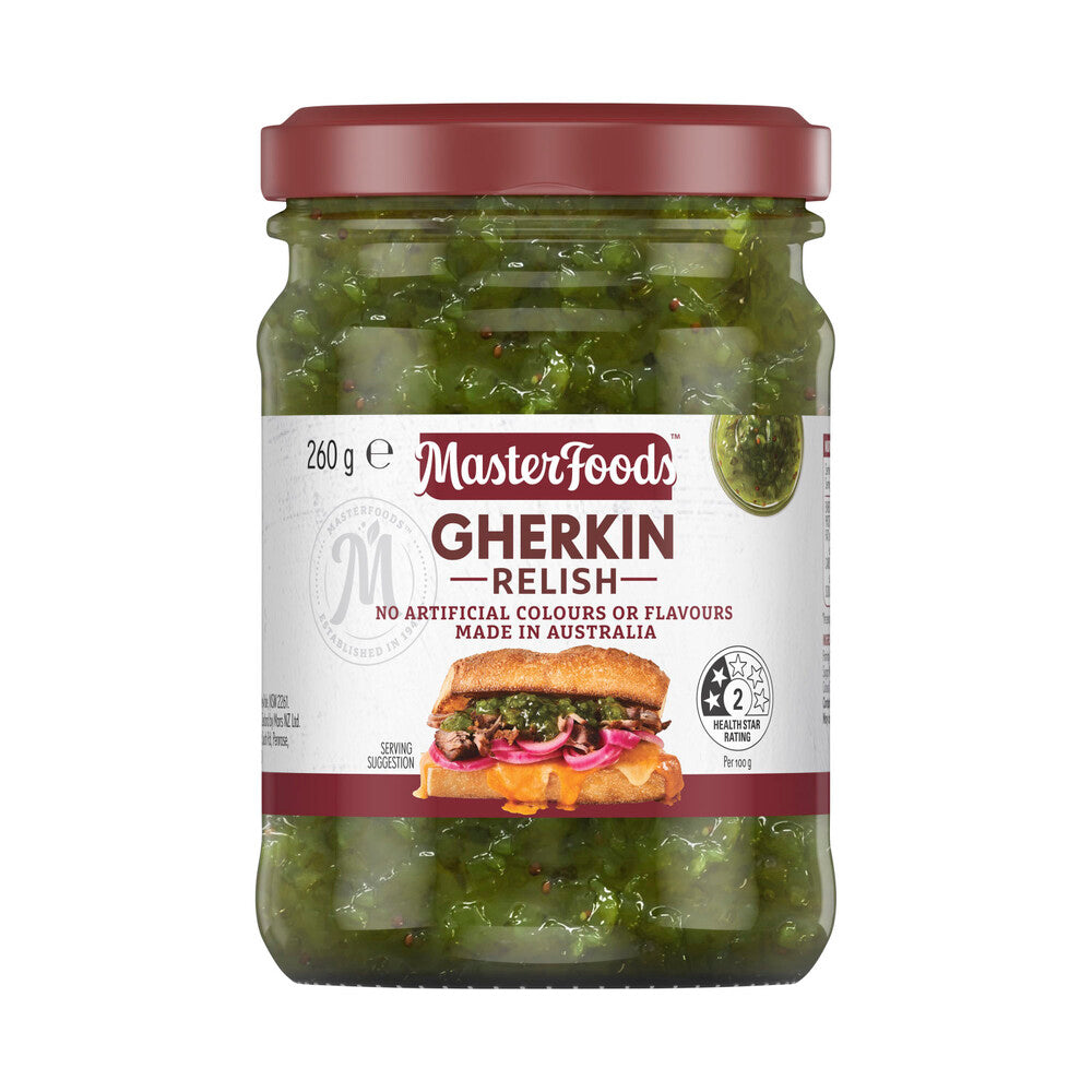 MasterFoods Gherkin Relish - 260g