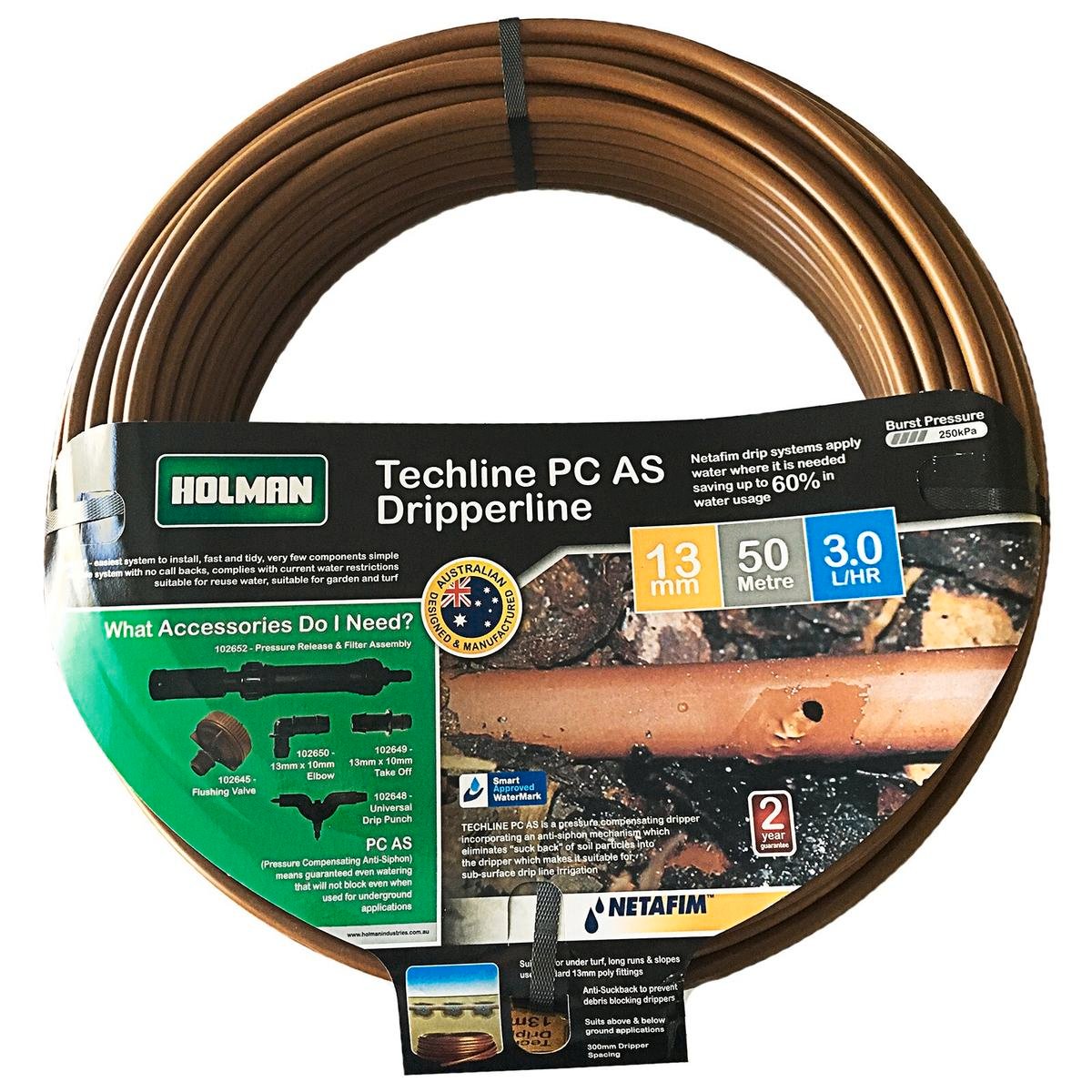 Holman Drip Tube - 13mm x 50m