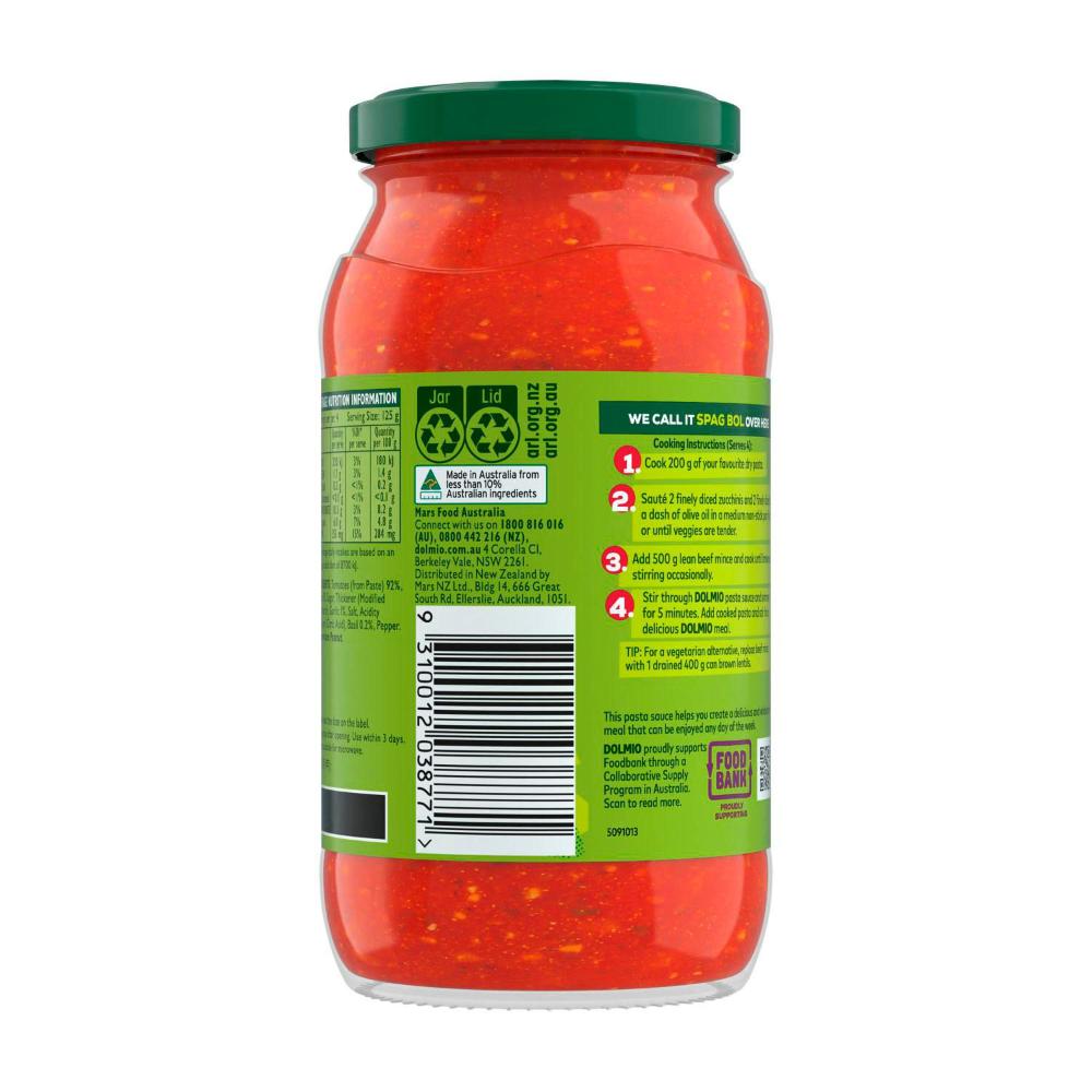 Dolmio Extra Pasta Sauce Bolognese - 500g