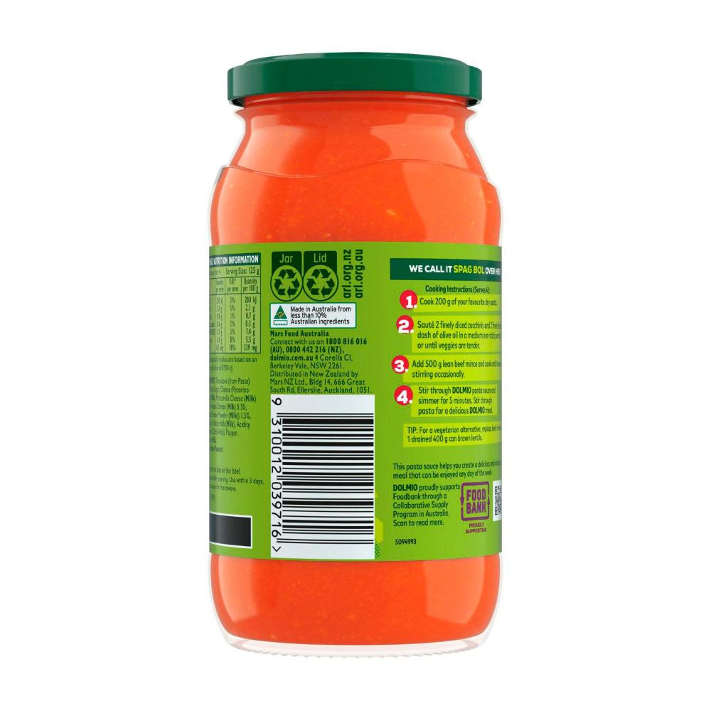 Dolmio Extra Pasta Sauce Four Cheese - 500g
