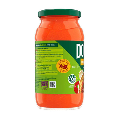Dolmio Extra Pasta Sauce Four Cheese - 500g