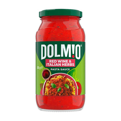 Dolmio Extra Pasta Sauce Red Wine & Italian Herb - 500g