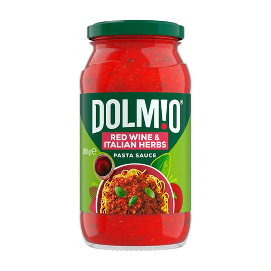 Dolmio Extra Pasta Sauce Red Wine & Italian Herb - 500g